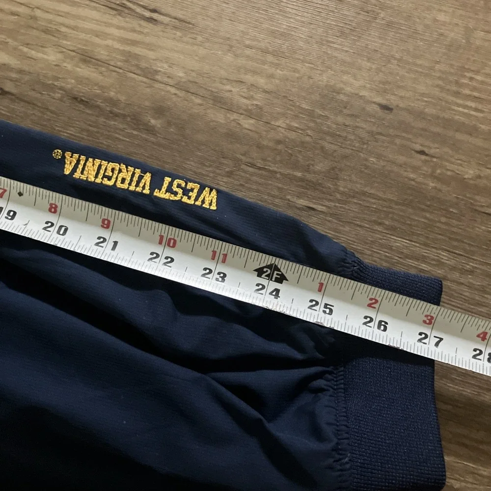 Nike West Virginia Navy Blue Jacket - Size‎ XL Clima-Fit Windbreaker
